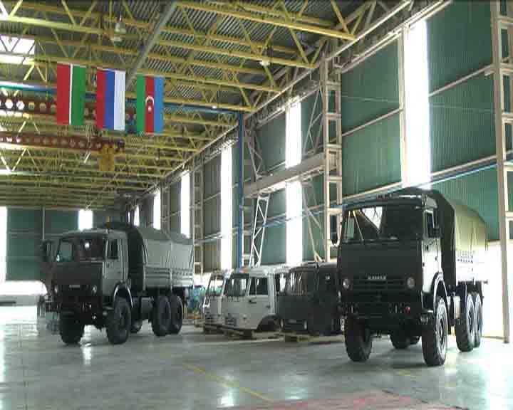 Azərbaycanda ilk dəfə “KamAZ” istehsal olunub<b style="color:red"></b>