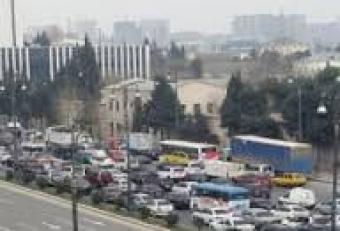 Heydər Əliyev prospektinin əsas yolu açılır<b style="color:red"></b>