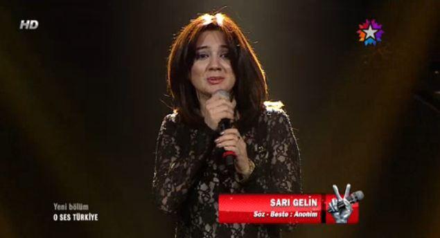 "O ses Türkiye"də "Sarı Gəlin"<b style="color:red"> (VİDEO, FOTO)</b>