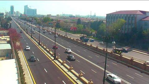 Heydər Əliyev prospektində nəqliyyatın hərəkəti məhdudlaşdırılır<b style="color:red"></b>