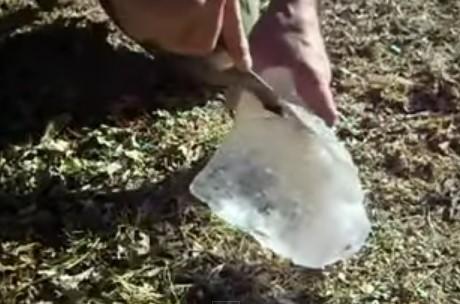 Buzla necə alov əldə etmək olar? - <b style="color:red">Video</b>