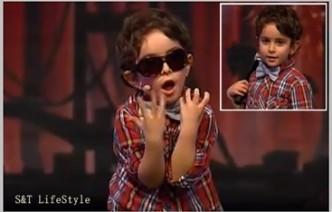 3 yaşlı "yetenek"- <b style="color:red">(Video)</b>