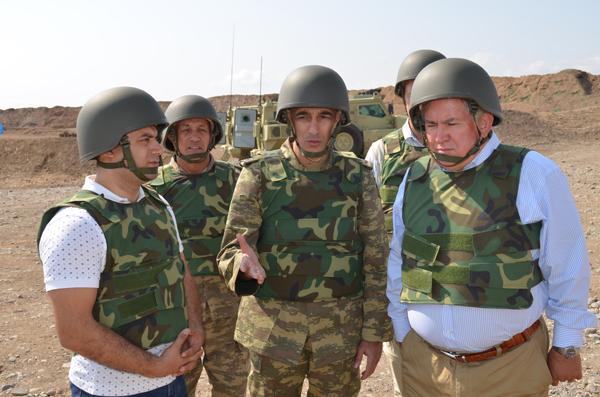 AŞPA məruzəçisi cəbhə bölgəsində<b style="color:red"></b>