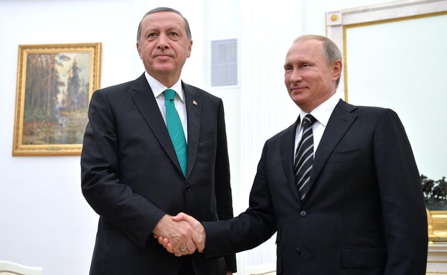 Putin Ərdoğanla bir arada<b style="color:red"></b>