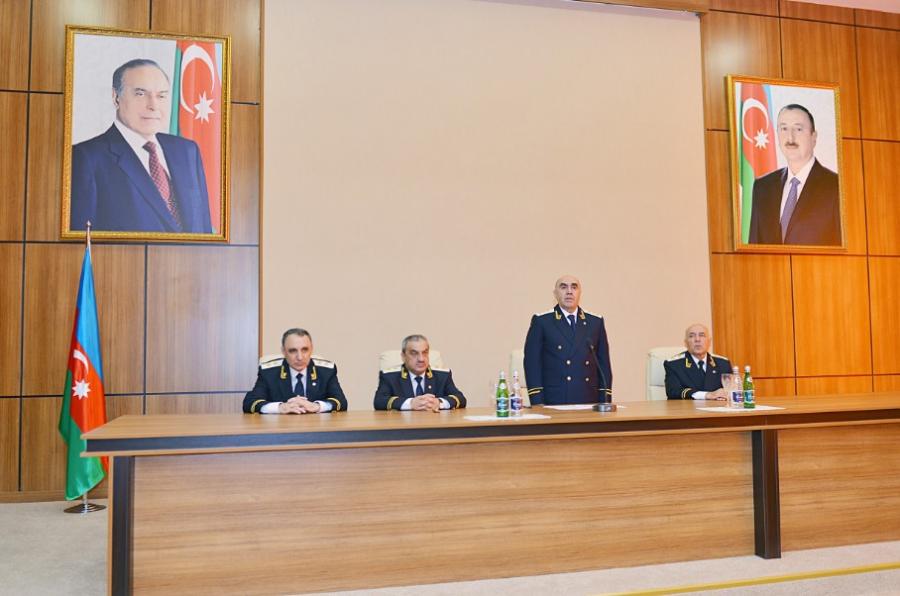 Prokurorluq işçilərinin peşə bayramı münasibəti ilə tədbir keçirilib <b style="color:red"></b>
