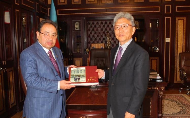 Koreya səfiri BDU-da <b style="color:red"></b>