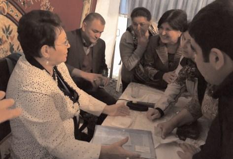 Seçicilər Elmira Axundovanın fəaliyyətindən razılıqlarını bildirdilər - <b style="color:red">Fotolar</b>