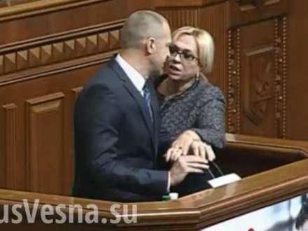 Kişi və qadın deputat arasında qalmaqal - <b style="color:red">Video</b>