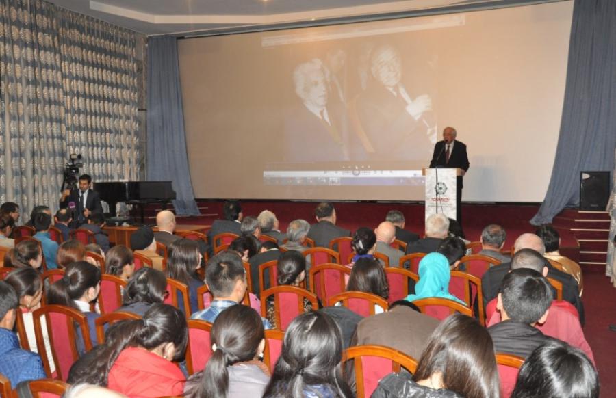 Bişkekdə Bəxtiyar Vahabzadənin 90 illiyi qeyd edildi - <b style="color:red">Fotoreportaj</b>