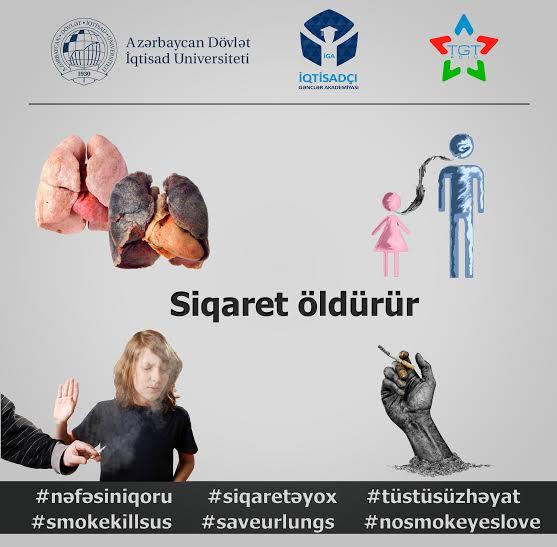 UNEC-də “Siqaretdən imtina” günləri - <b style="color:red">Video</b>