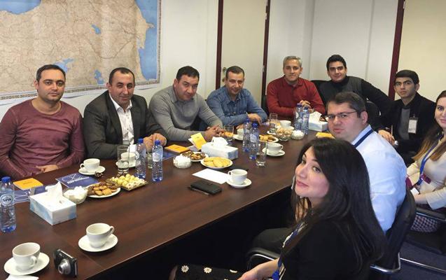 Jurnalistlər NATO-nun mənzil qərargahında olublar - <b style="color:red">Foto</b>