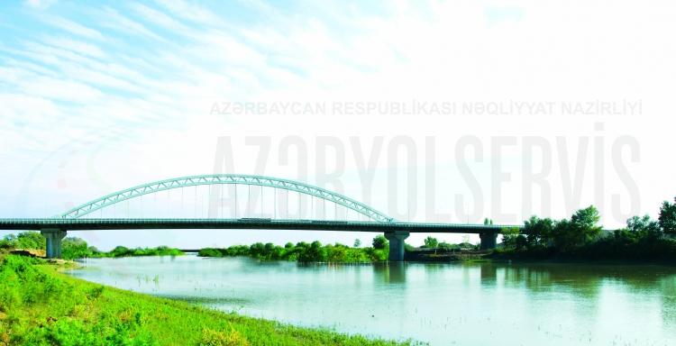 Kür çayı üzərindəki körpünün tikintisi başa çatıb<b style="color:red"></b>