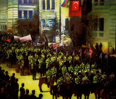 Azərbaycan ordusunun ilk marşı aşkarlandı<b style="color:red"></b>