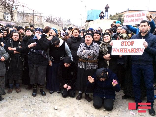 Gürcüstanda yaşayan azərbaycanlılar etiraz aksiyası keçirib<b style="color:red"></b>