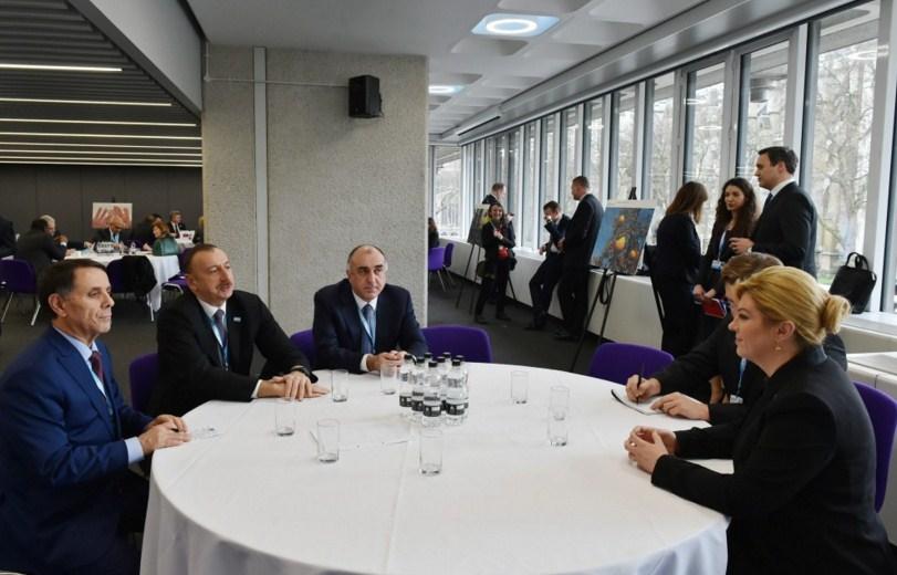 İlham Əliyev Londonda Xorvatiya prezidenti ilə görüşdü<b style="color:red"></b>