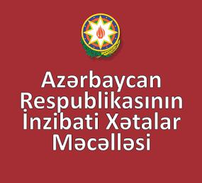 Yeni İnzibati Xətalar Məcəlləsi qüvvəyə mindi<b style="color:red"></b>