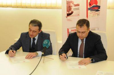 "ATV kitab" layihəsi ilə bağlı əməkdaşlıq memorandumu<b style="color:red"></b>