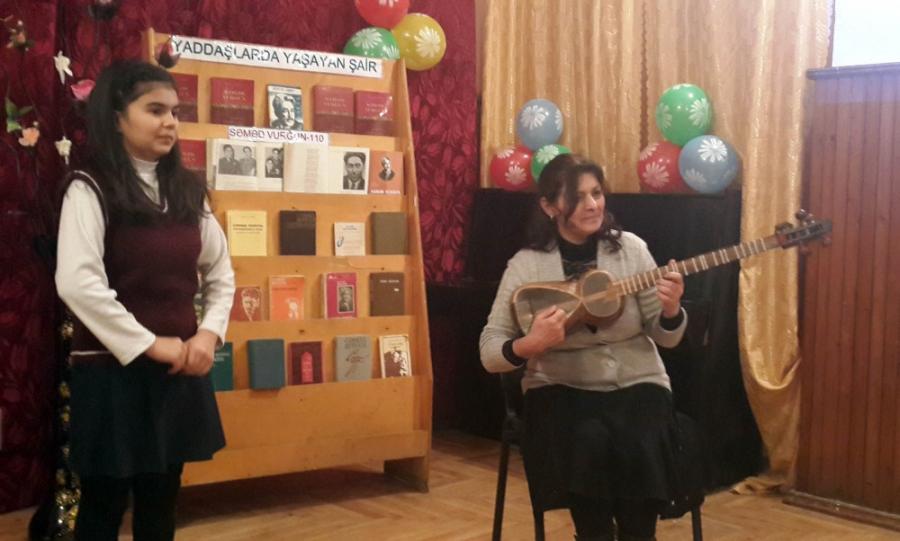 “Böyük şairin şərəfinə” <b style="color:red"></b>