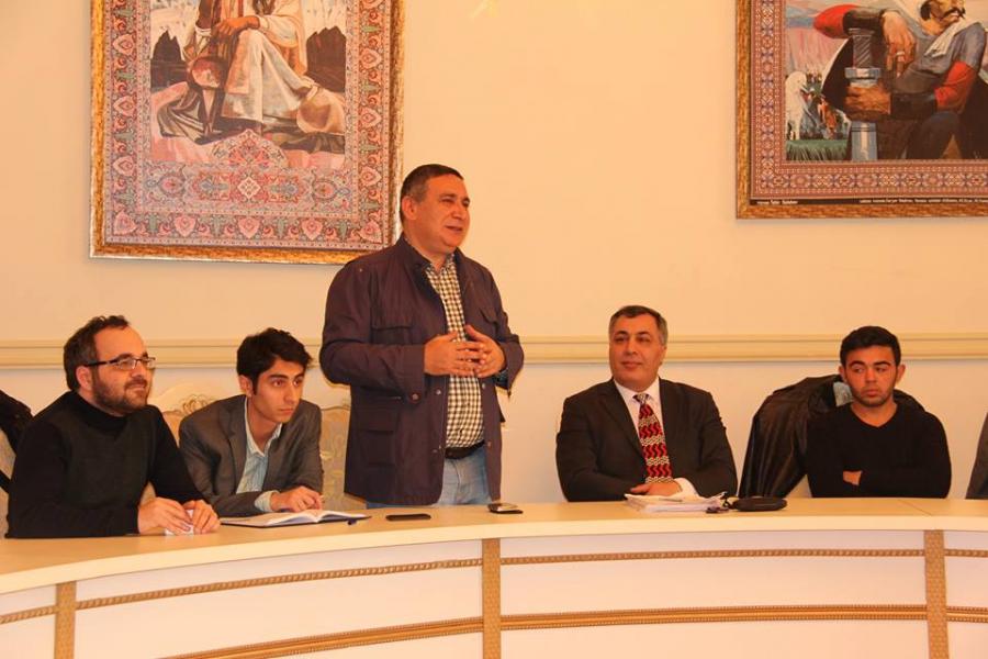 Gənc Ədiblərin növbəti görüşü - <b style="color:red">Fotoreportaj</b>