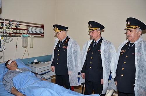 Ermənilərin atəşkəsi pozması nəticəsində polis əməkdaşı yaralandı<b style="color:red"></b>