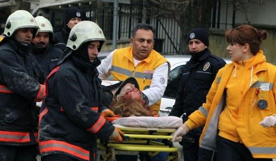 ABŞ-ın Türkiyədəki səfirliyində partlayış <b style="color:red">(Video)</b>