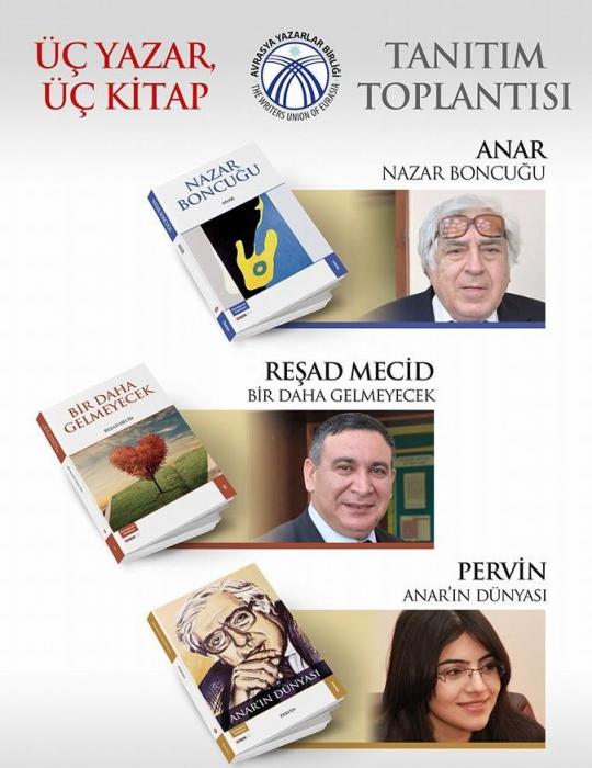 Üç nəslin kitabları Türkiyədə<b style="color:red"></b>