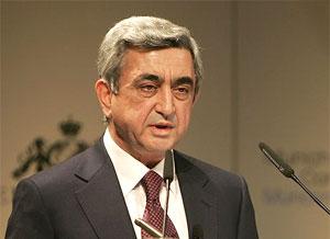 Sarkisyan Türkiyəni hədələdi<b style="color:red"></b>