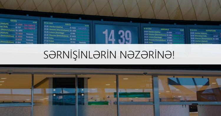 AZAL-dan sərnişinlərə xəbərdarlıq <b style="color:red"></b>