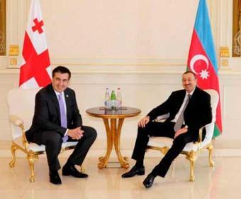 Azərbaycan və Gürcüstan prezidentlərinin görüşü olub<b style="color:red"></b>