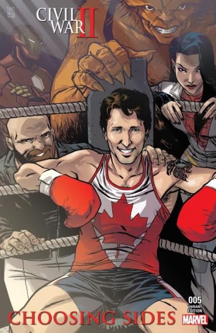 Marvelin yeni komiksinin qəhrəmanı Kanadanın baş naziridir<b style="color:red"></b>