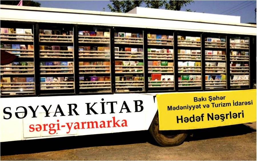 Bakıda səyyar kitab sərgilərinə  start verilir<b style="color:red"></b>