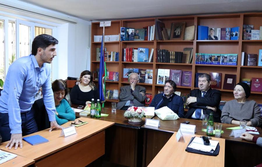 Mədəniyyət və İncəsənət Universitetində Musa Yaqubla görüş <b style="color:red"></b>