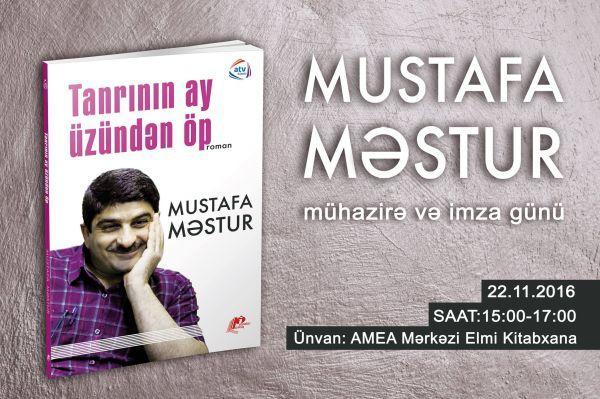 <b style="color:red">İran yazıçısı Mustafa Məstur Bakıda oxucuları ilə görüşdü</b>