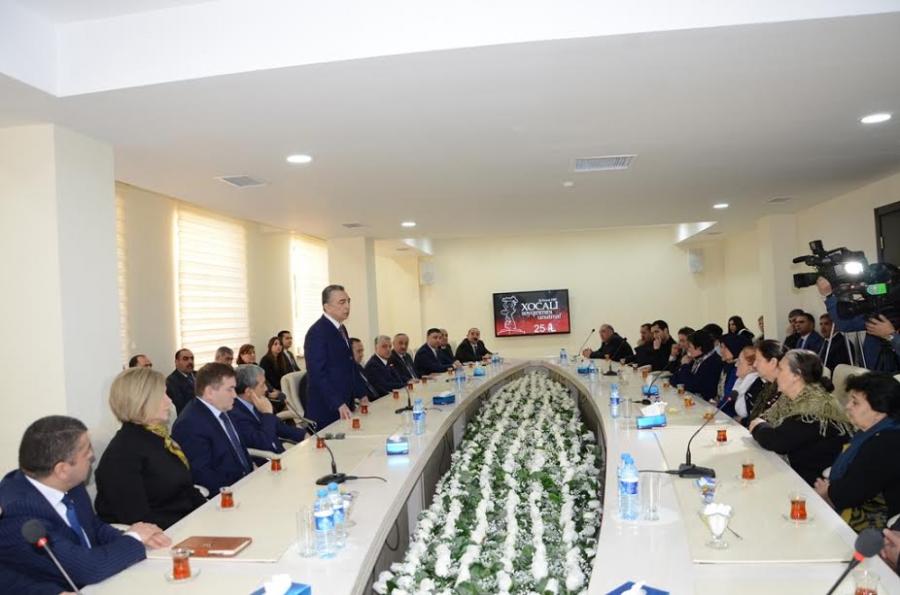 Səbail rayonunda Xocalı faciəsi anıldı - <b style="color:red">Fotolar</b>