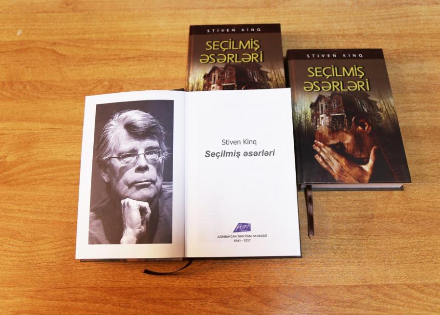 Stiven Kinqin “Seçilmiş əsərləri” çap edildi<b style="color:red"></b>