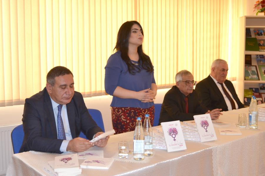 Pərvinin yeni kitabı şabranlı oxuculara təqdim edildi - <b style="color:red">Fotoreportaj</b>