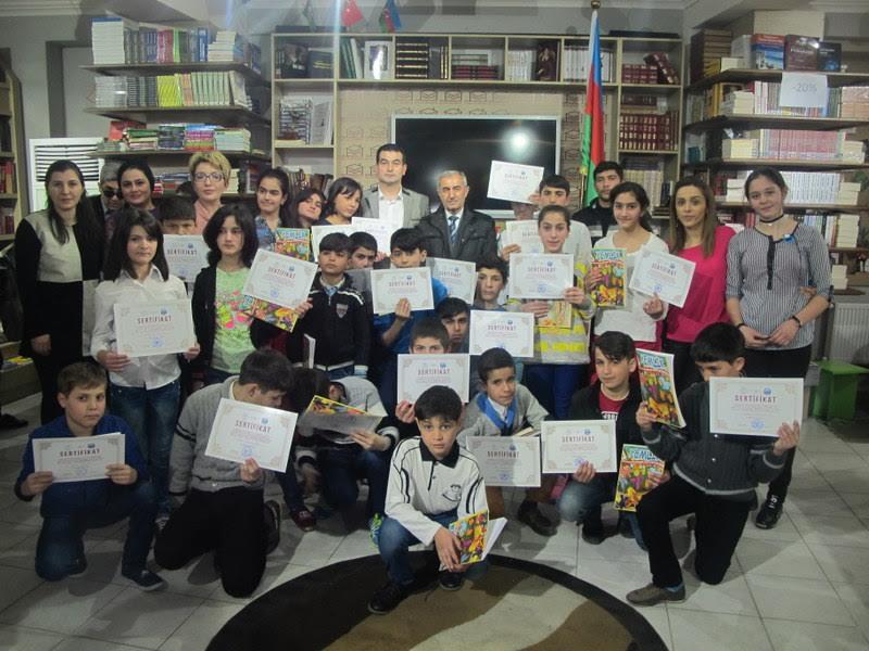 İnternat uşaqları Beynəlxalq Uşaq Kitabı Günündə<b style="color:red"></b>