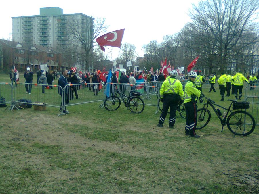 Azərbaycan və Türkiyə diasporundan ermənilərə cavab<b style="color:red"></b>