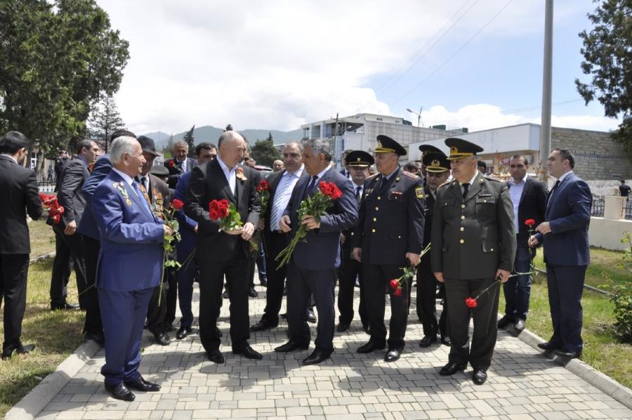 Zaqatalada faşizm üzərində qələbənin 72-ci ildönümü qeyd olundu<b style="color:red"></b>