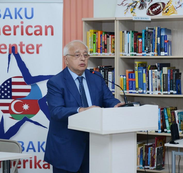 Elçinin yaradıcılığına həsr edilmiş elmi sessiya - <b style="color:red">Fotolar</b>