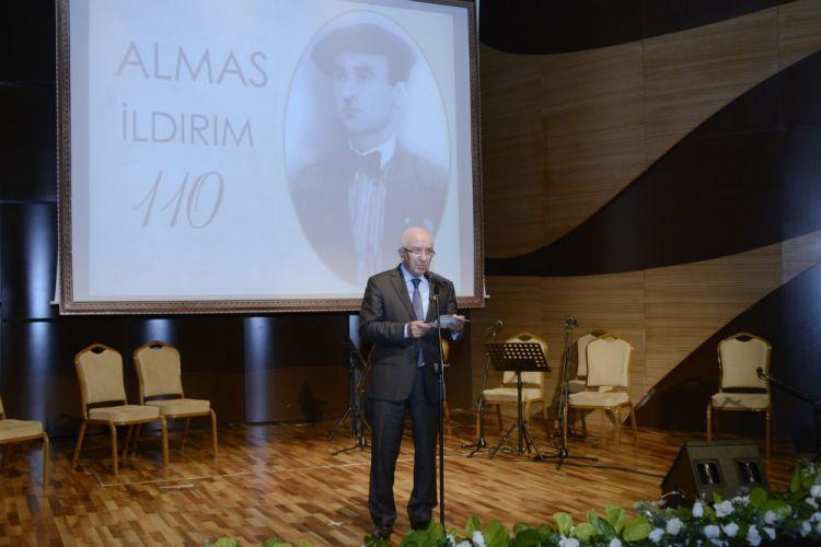 Almas İldırımın anadan olmasının 110 illiyi qeyd edildi<b style="color:red"></b>