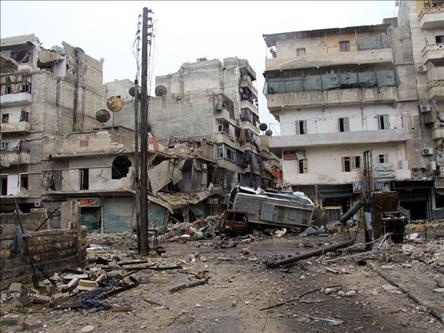Suriyada bir kənd bombalanıb, 50 nəfər ölüb<b style="color:red"></b>