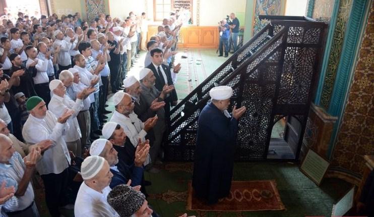 Ramazan münasibətilə bayram namazı qılındı<b style="color:red"></b>