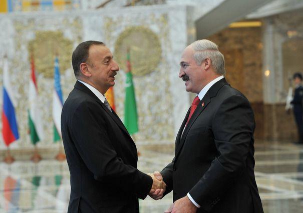 Prezident Lukaşenkonu təbrik etdi<b style="color:red"></b>