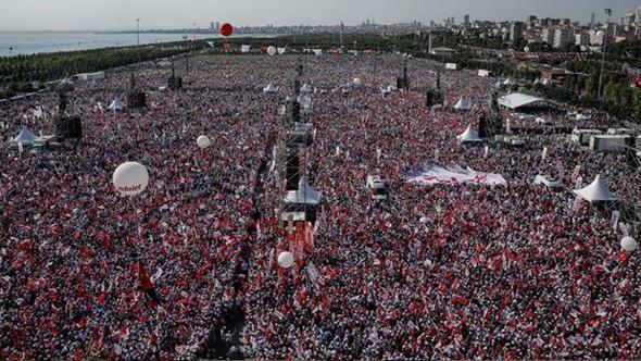 CHP liderinin Ankaradan İstanbula yürüşü başa çatdı<b style="color:red"></b>