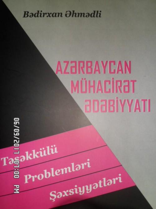 Mühacirət ədəbiyyatı haqqında sanballı tədqiqat əsəri<b style="color:red"></b>