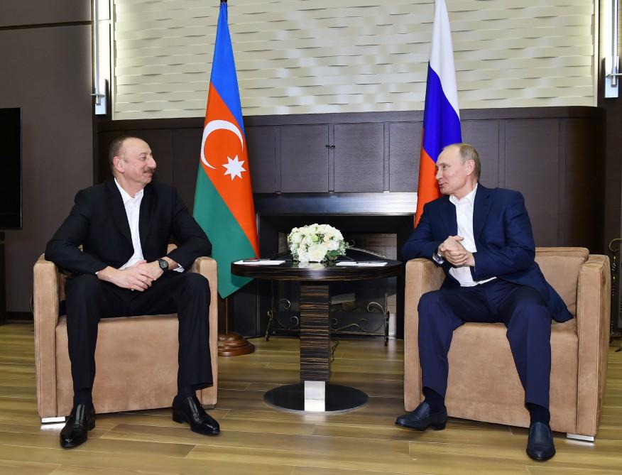 İlham Əliyev və Putin bir arada <b style="color:red"></b>