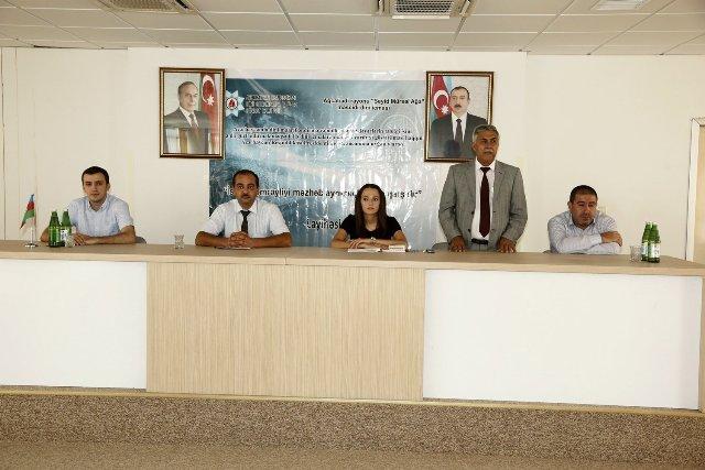 “İslam həmrəyliyi məzhəb ayrı-seçkiliyinə qarşı” mövzusunda tədbir <b style="color:red"></b>