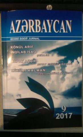 “Azərbaycan”ın sentyabr sayı işıq üzü gördü<b style="color:red"></b>