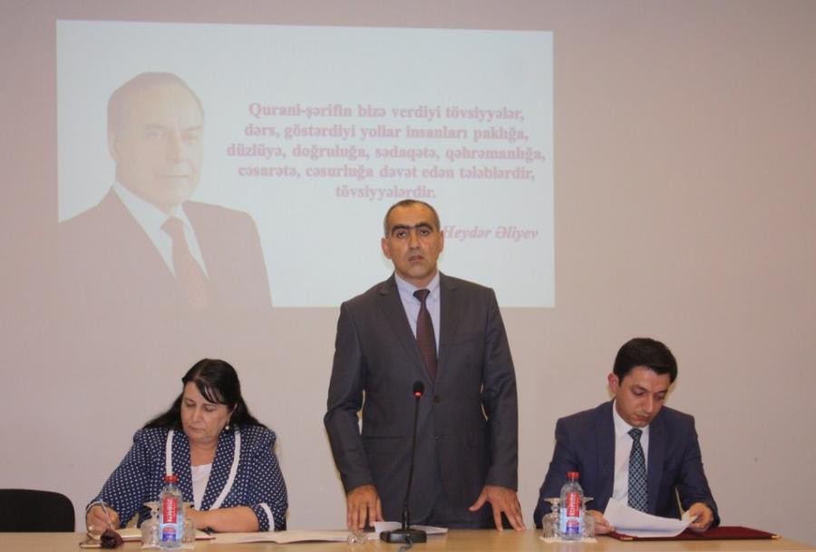 “Heydər Əliyev və milli-mənəvi dəyərlərimiz” mövzusunda tədbir <b style="color:red"></b>